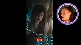 Tifa'S Final Fantasy Threesome: A Brown, Anime Teen'S Hd Solo And 3some Adventure