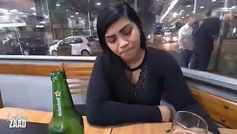 Nicoly Mattos And I Chatted About Sex And Then I Penetrated Her Tight Brown Ass