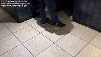 Public Threesome With Verified Amateurs In X Cinema