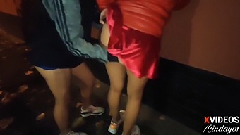 Two Argentinian Girls Engage In Public Lesbian Play