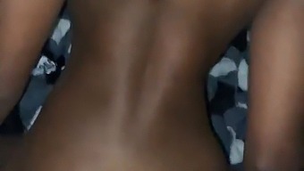 Petite Ebony Teen With A Tight Pussy Gets Fucked Hard