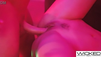 Experience A Steamy And Satisfying Threesome With Alexis Tae And Molly Little